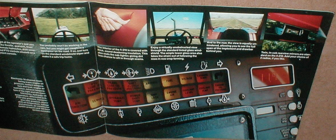 WHITE 4-210 Field Boss Full Color 14 Page Dealer Brochure MISSING BACK COVER