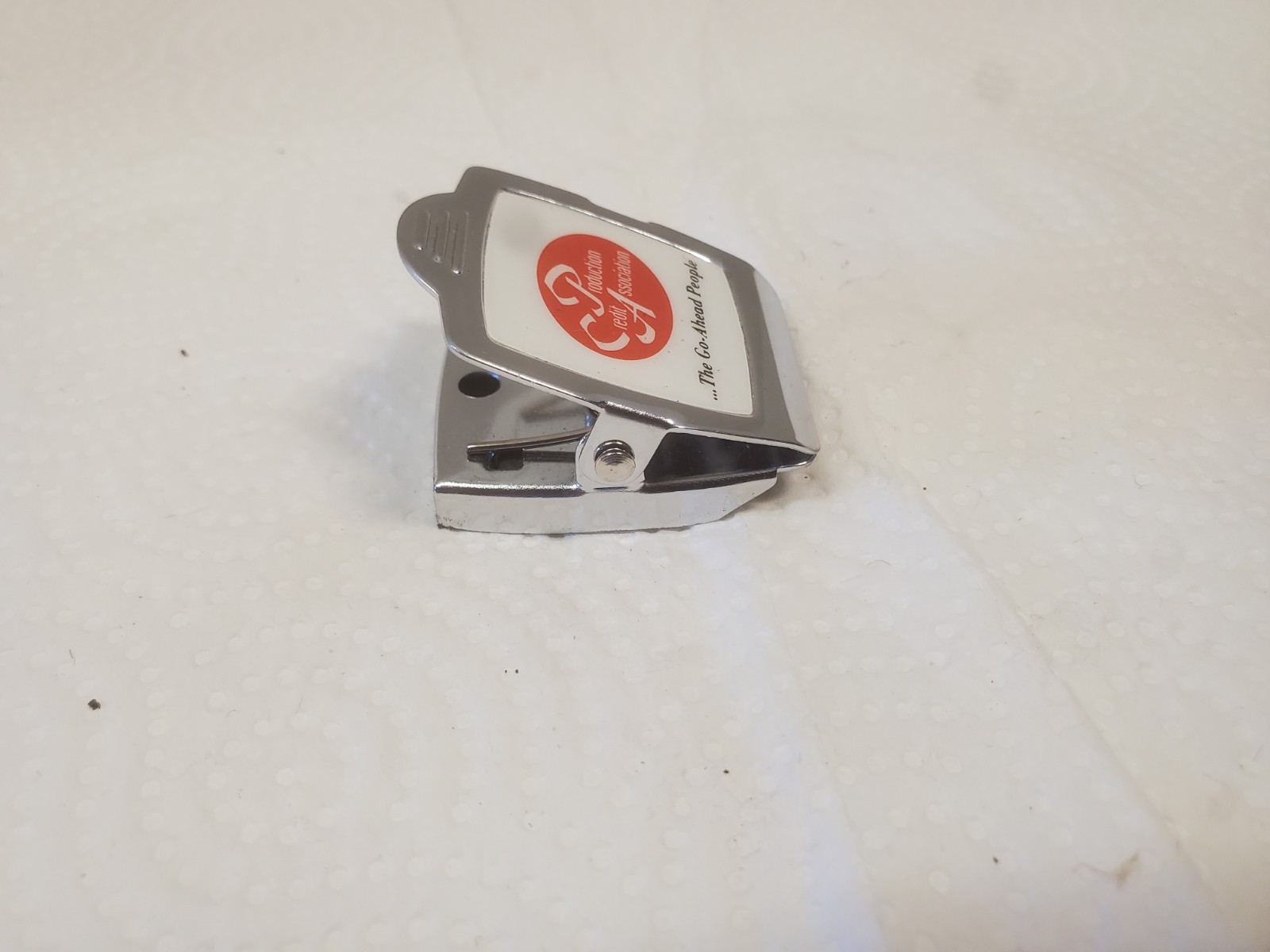 Metal Paper Clip PCA Production Credit Association Magnetic Farm Loans