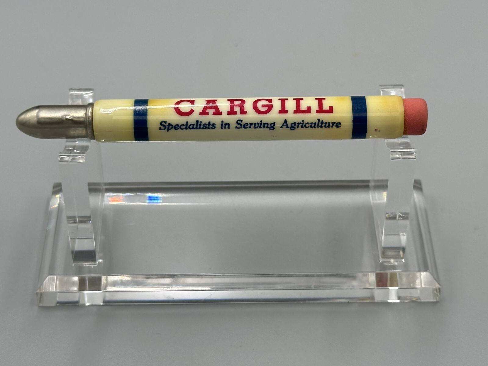 Vintage FARM GRAIN Advertising BULLET PENCIL Minnesota SEAFORTH Madison Wadena