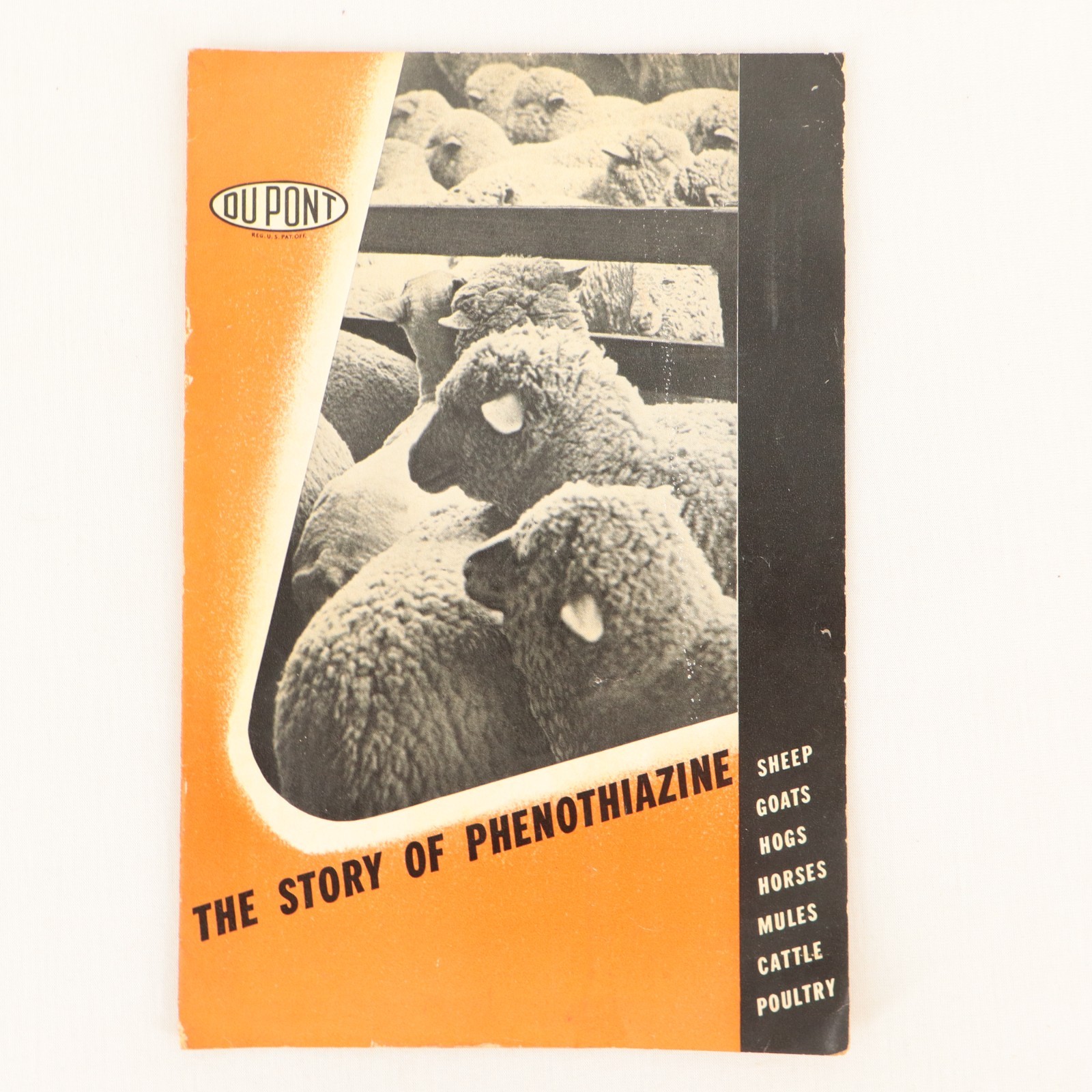 1940 DuPont Agricultural Booklet The Story of Phenothiazine Livestock