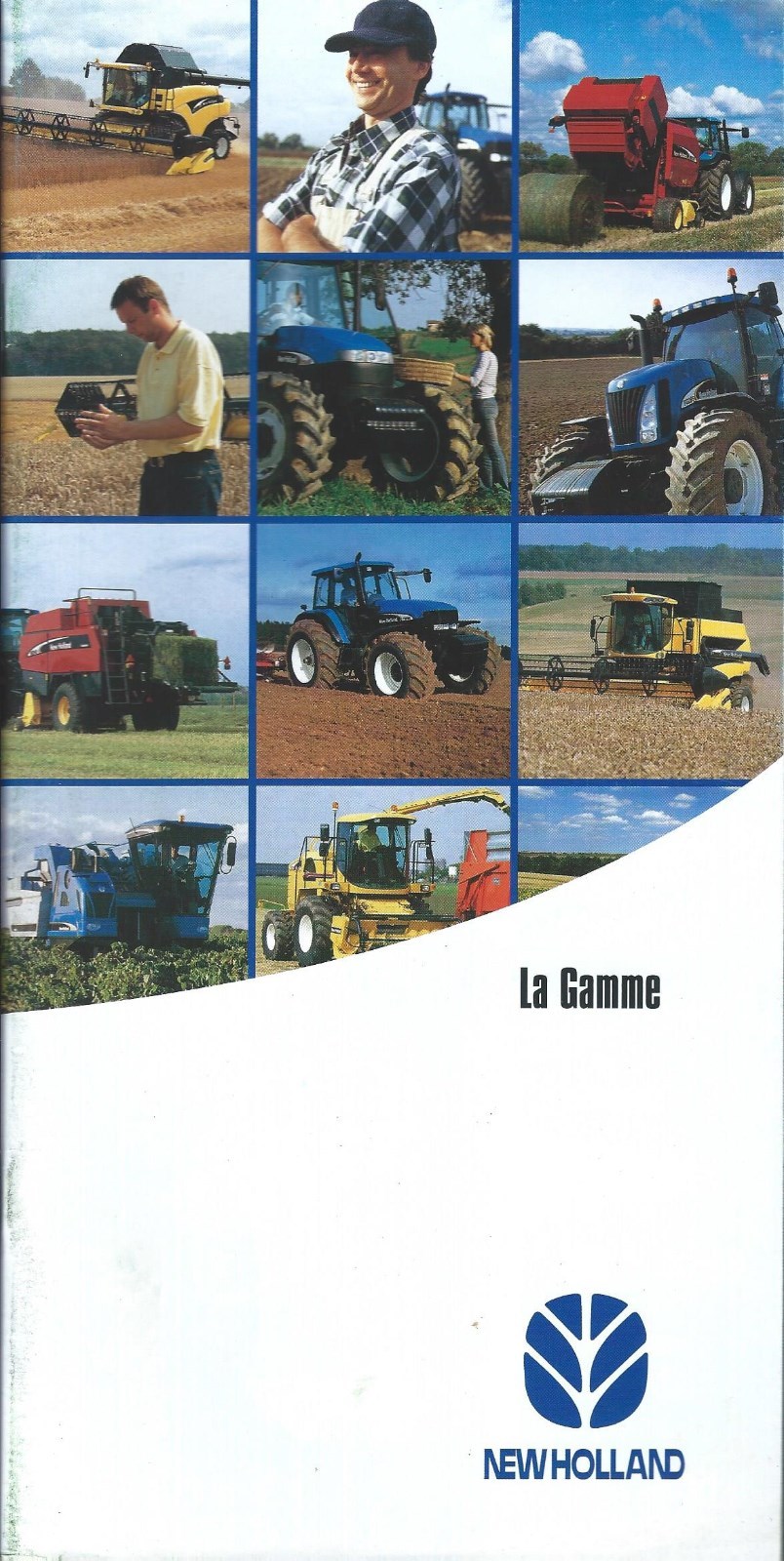 Farm Tractor Brochure – New Holland – La Gamme Product Line c2003 FRENCH (F4723)