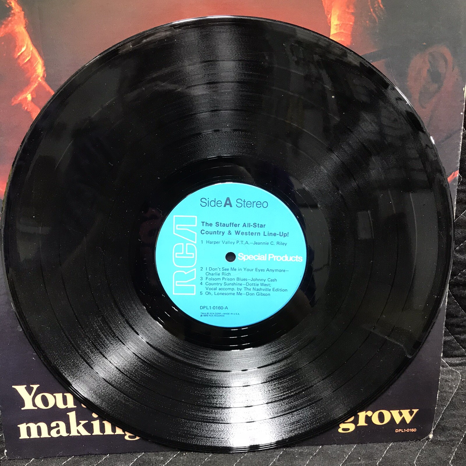 Rare Vtg Promotional LP, You & Stauffer, Making Good Things Grow 1975 Chemical