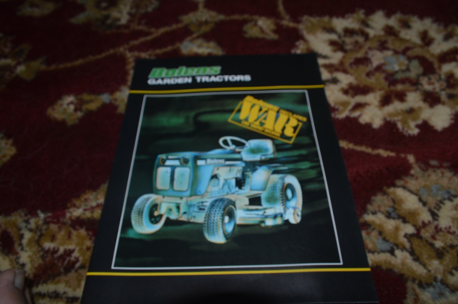 Bolens Garden Tractor Buyers Guide For 1983 Brochure BASE