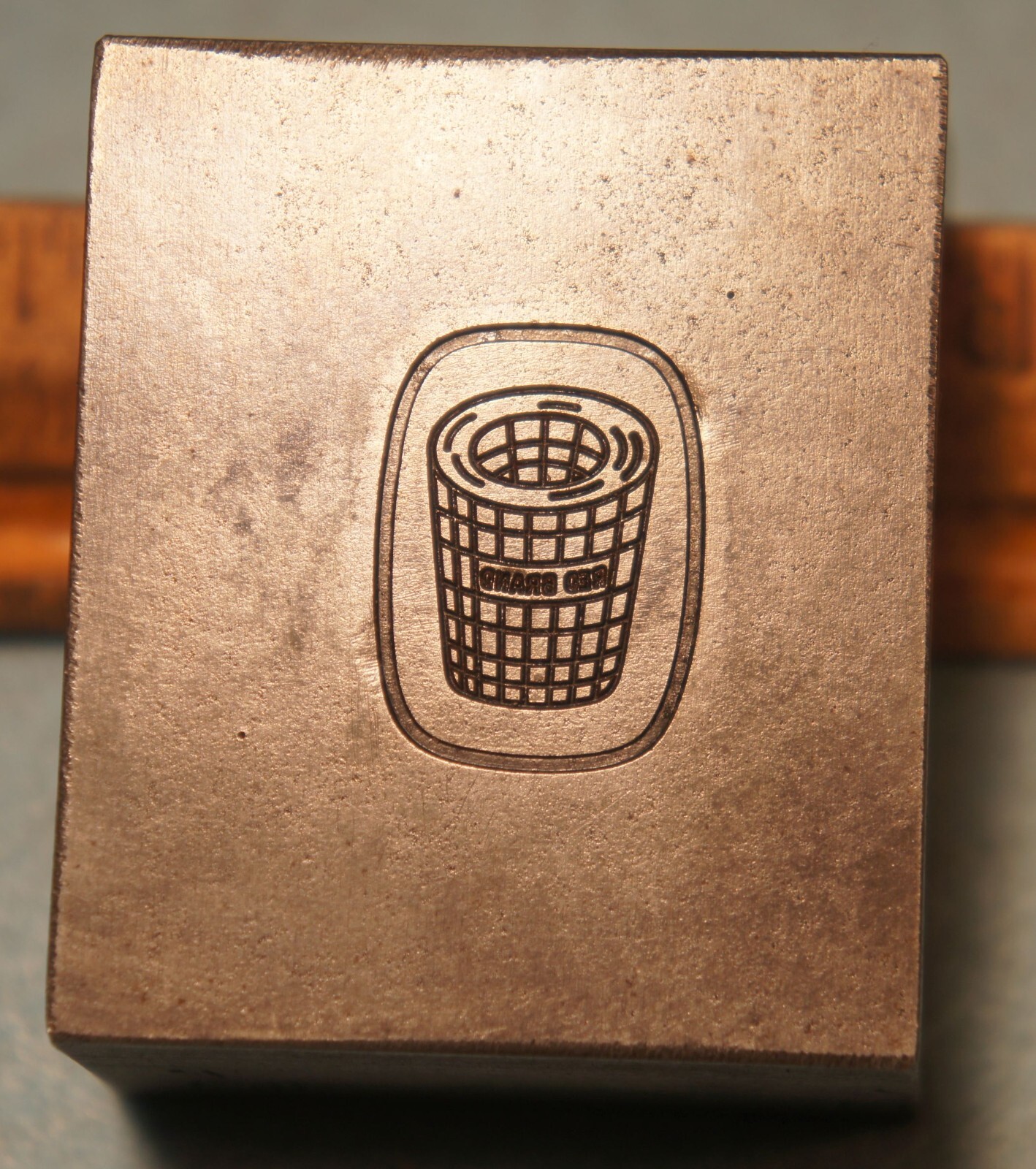 1958 KEYSTONE WIRE Red Brand Fence Pin STEEL STAMPING DIE Robbins RBX425
