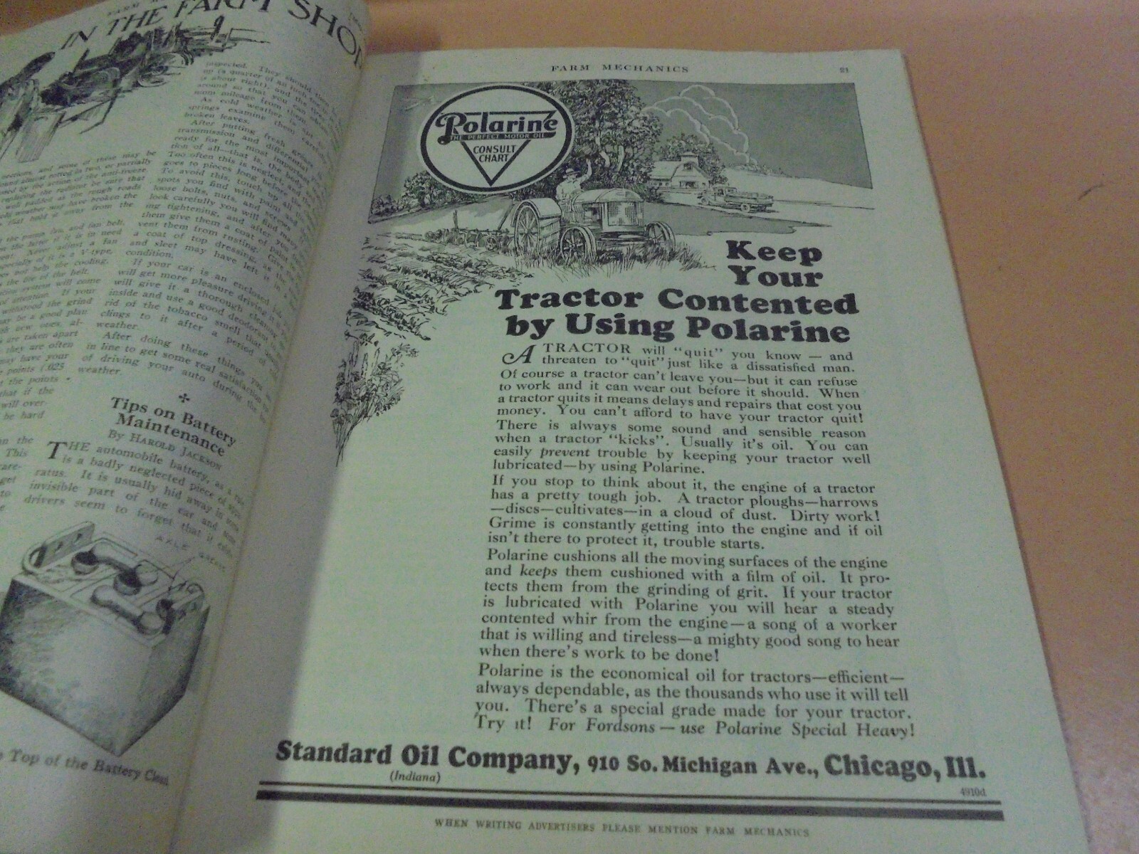 Vintage Lot of Four 1928, 1931 Farm Mechanics Magazines