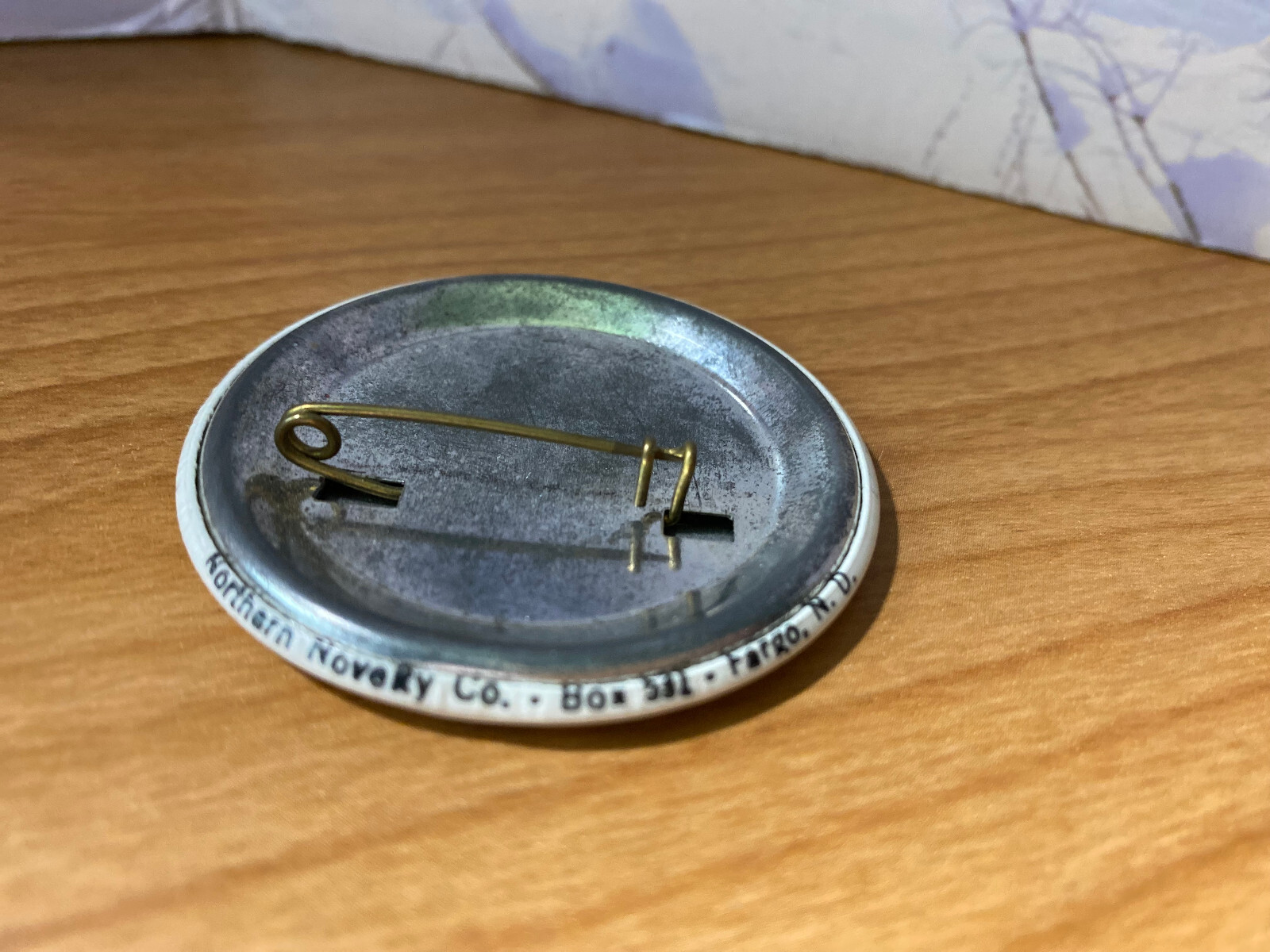 Vintage ALLEGHENY MOUNTAINEERS STEAM REUNION Pin 1974 ALUM BANK PA Engine Show