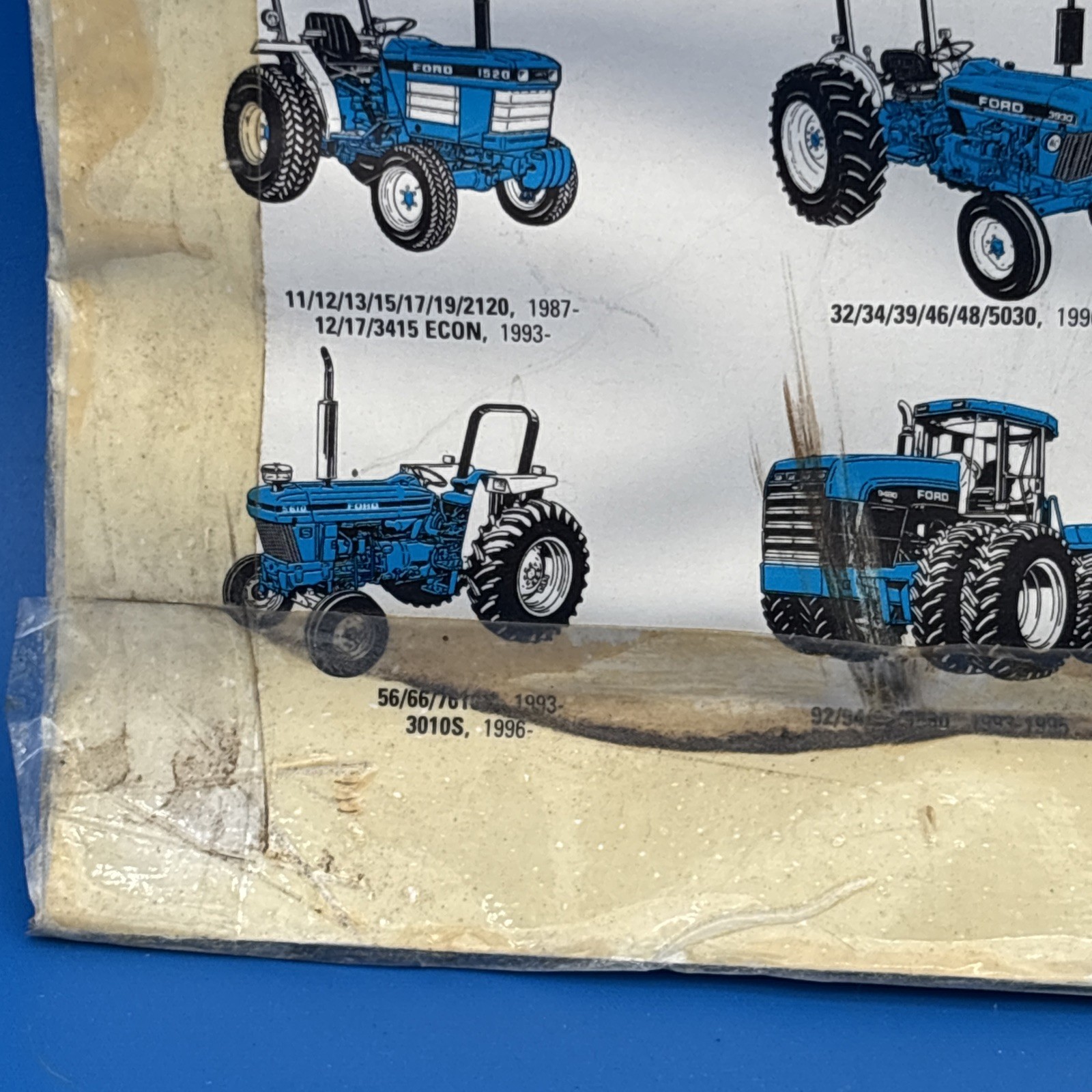 New Holland Promo Poster &rsquo;93-&rsquo;96 Vintage 13×15&Prime;