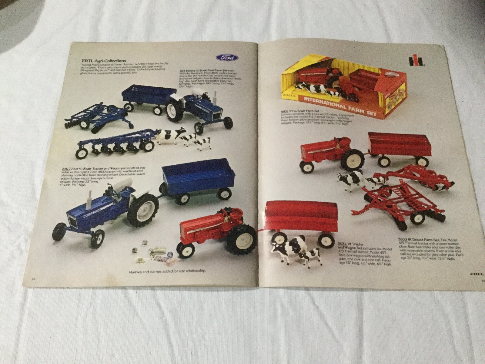 Joseph L. Ertl Steel And Die- Cast Toys 32 Pages Sales Brochure