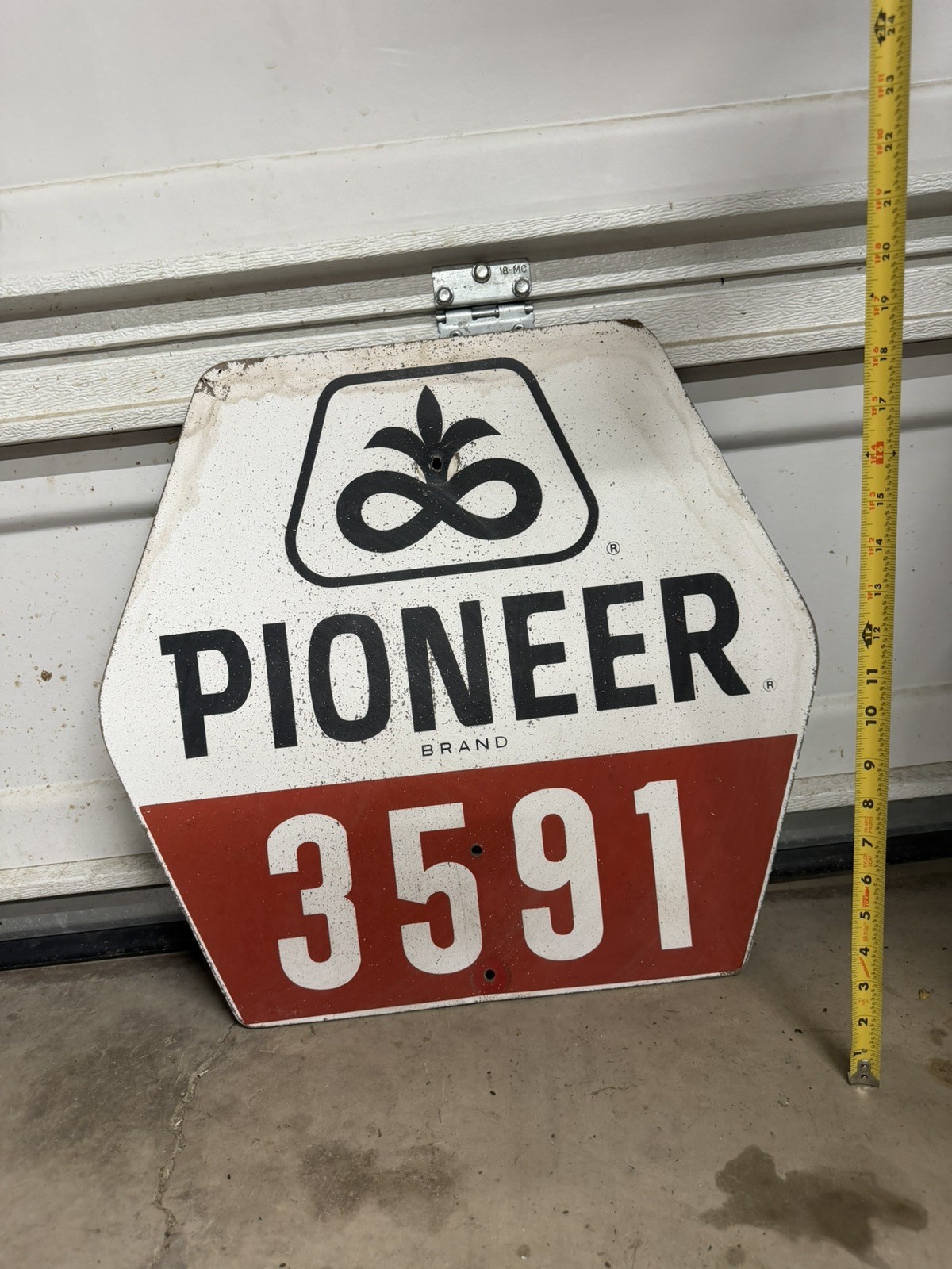 Pioneer Fiberboard Farming Sign Farm Agriculture #3591