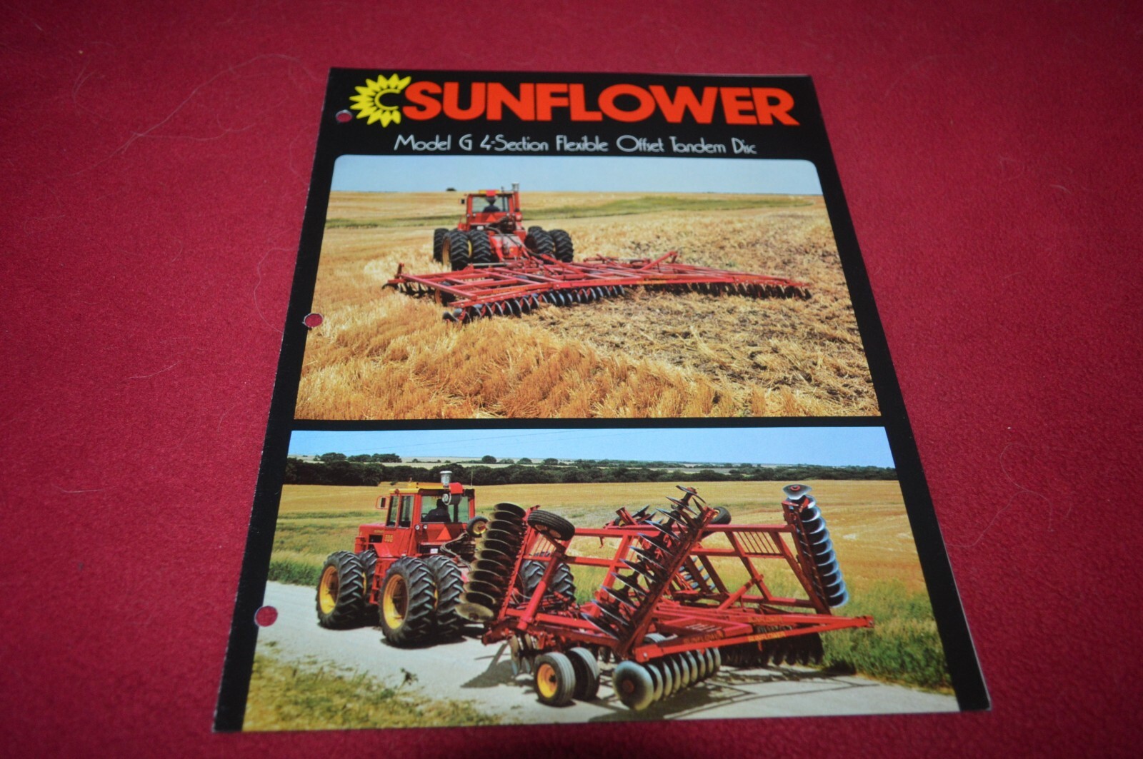 Sunflower G 4 Section Flexible Offset Disc Dealer Brochure FCCA