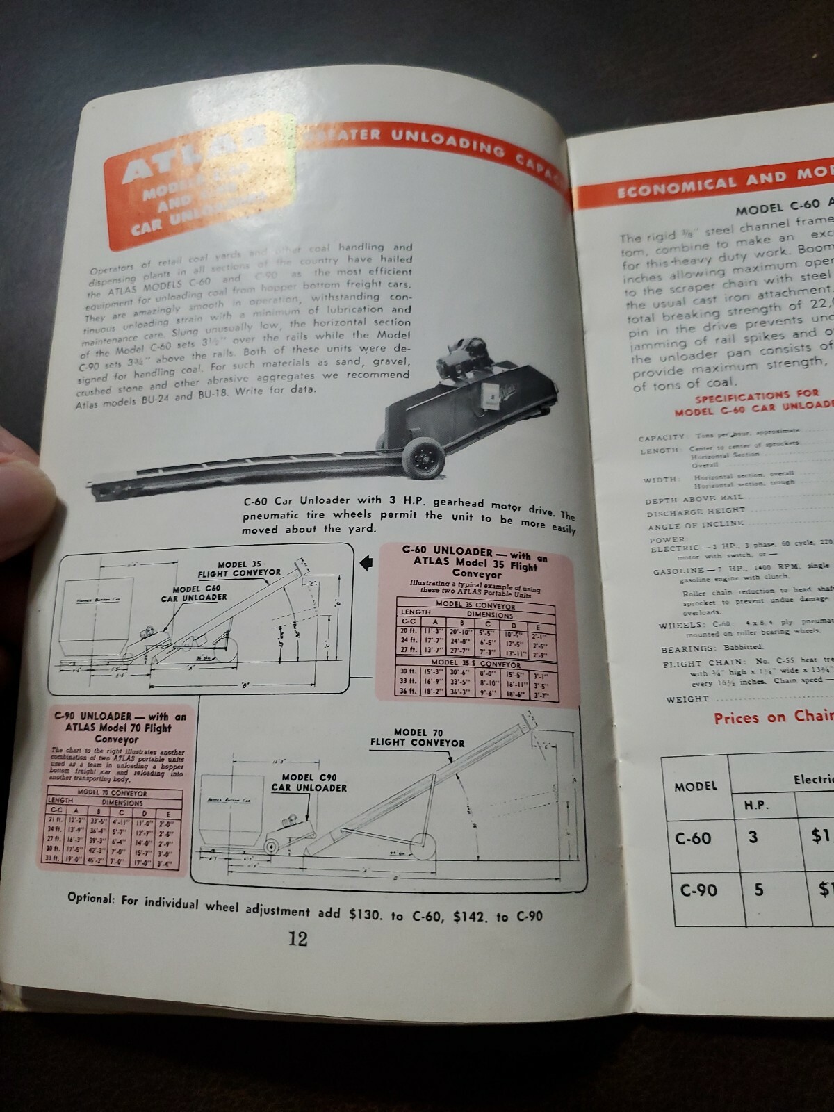 Vntg 1963 Coal Equipment Supply Co. Catalog Index Supply La Porte In.
