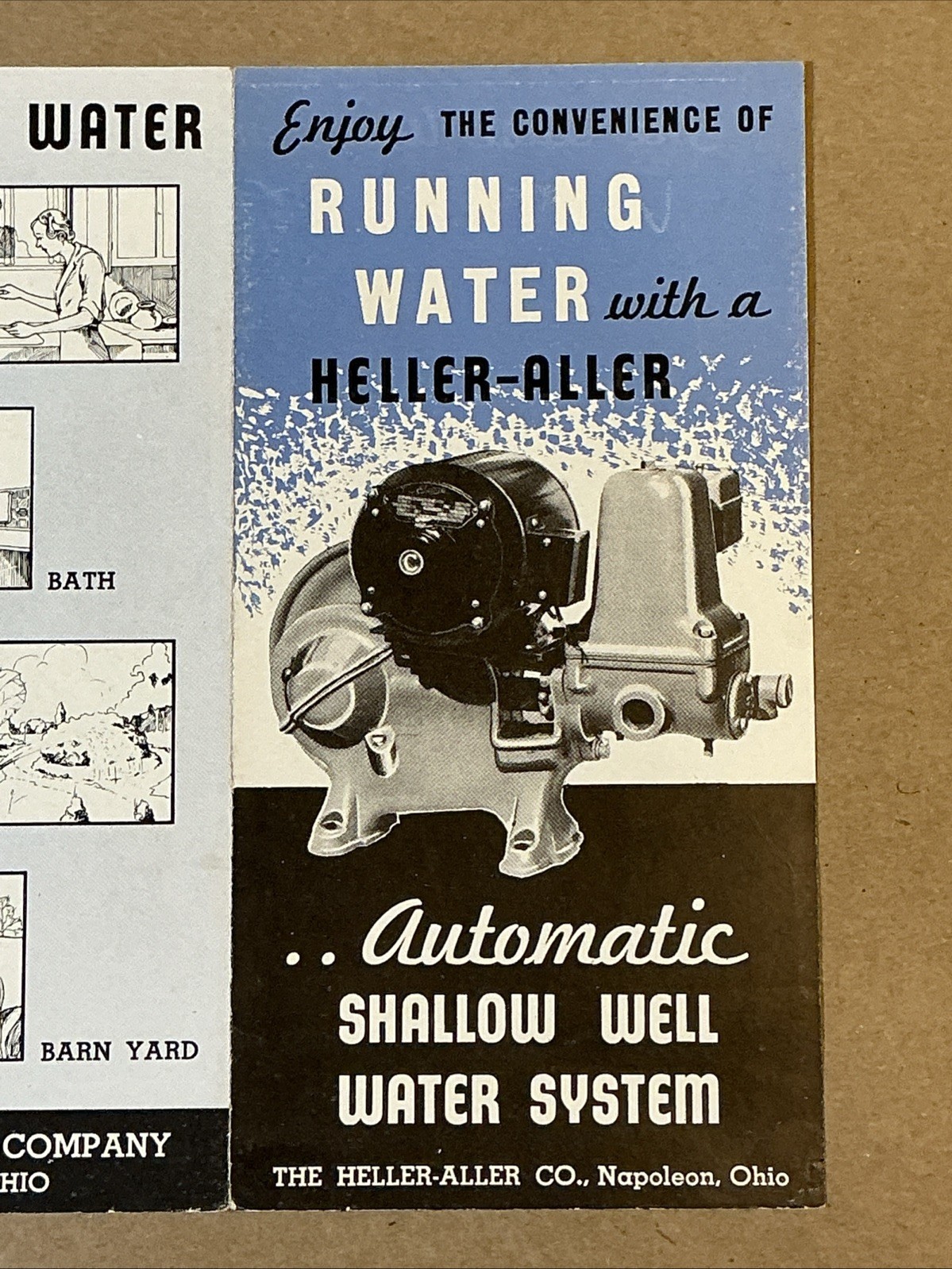Group Of Heller Aller Co. Brochures 1950s And Before Napoleon Ohio INV-P0126