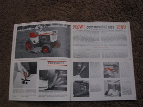 Bolens Husky 1050 specification catalog ***Original***VINTAGE