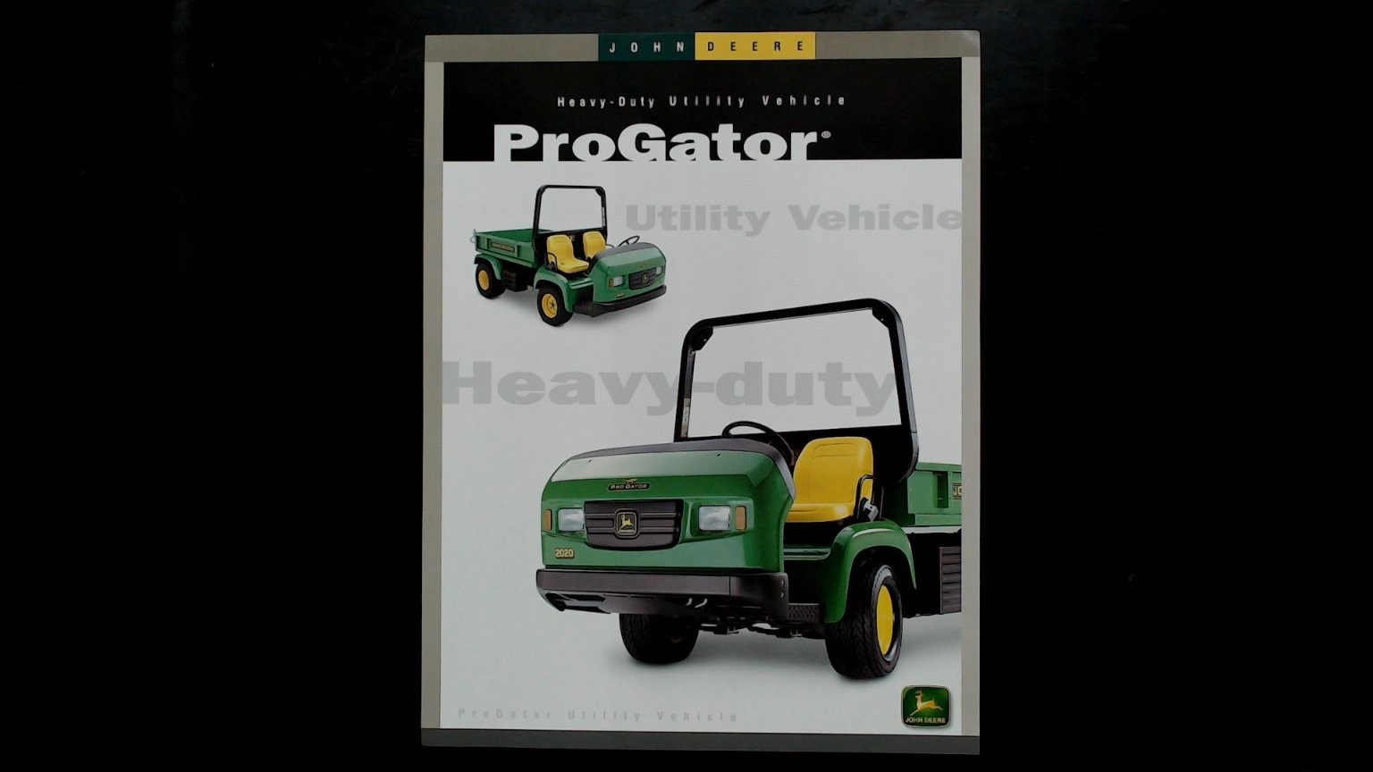John Deere ProGator Brochure 2020 Utility Vehicle Agriculture