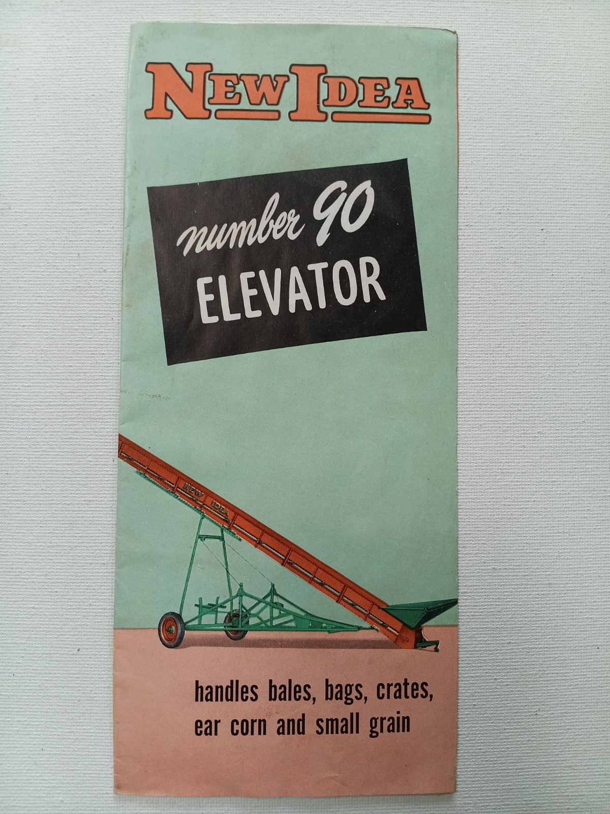 Model 90 New Idea Elevator Equipment Sales Brochure Pamplet