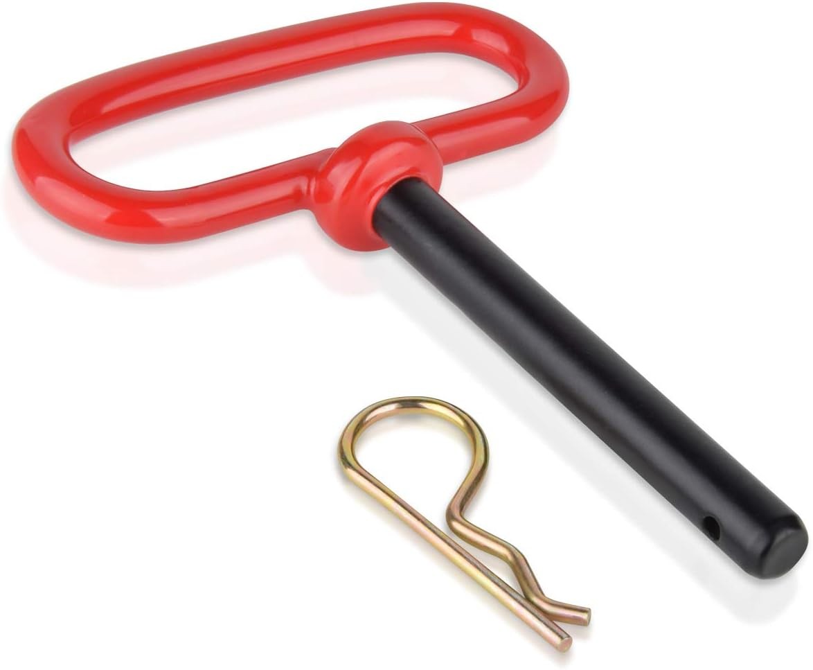 Trailer Hitch Pin with Clip 1 2 x 3 5 8 2PCS New