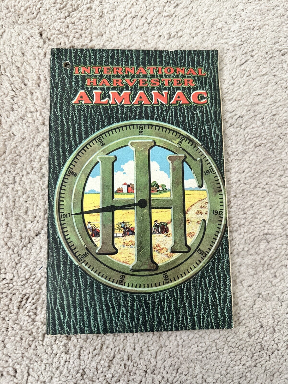 1917 International Harvester Co. Of America Inc. Farmers Almanac