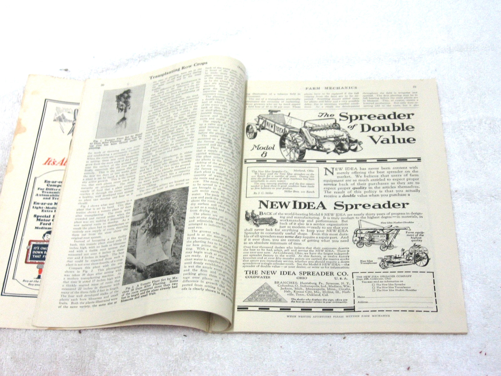 VINTAGE FEB 1928 FARM MECHANICS ADVERTISING MAGAZINE COOL ORIGINAL ADS