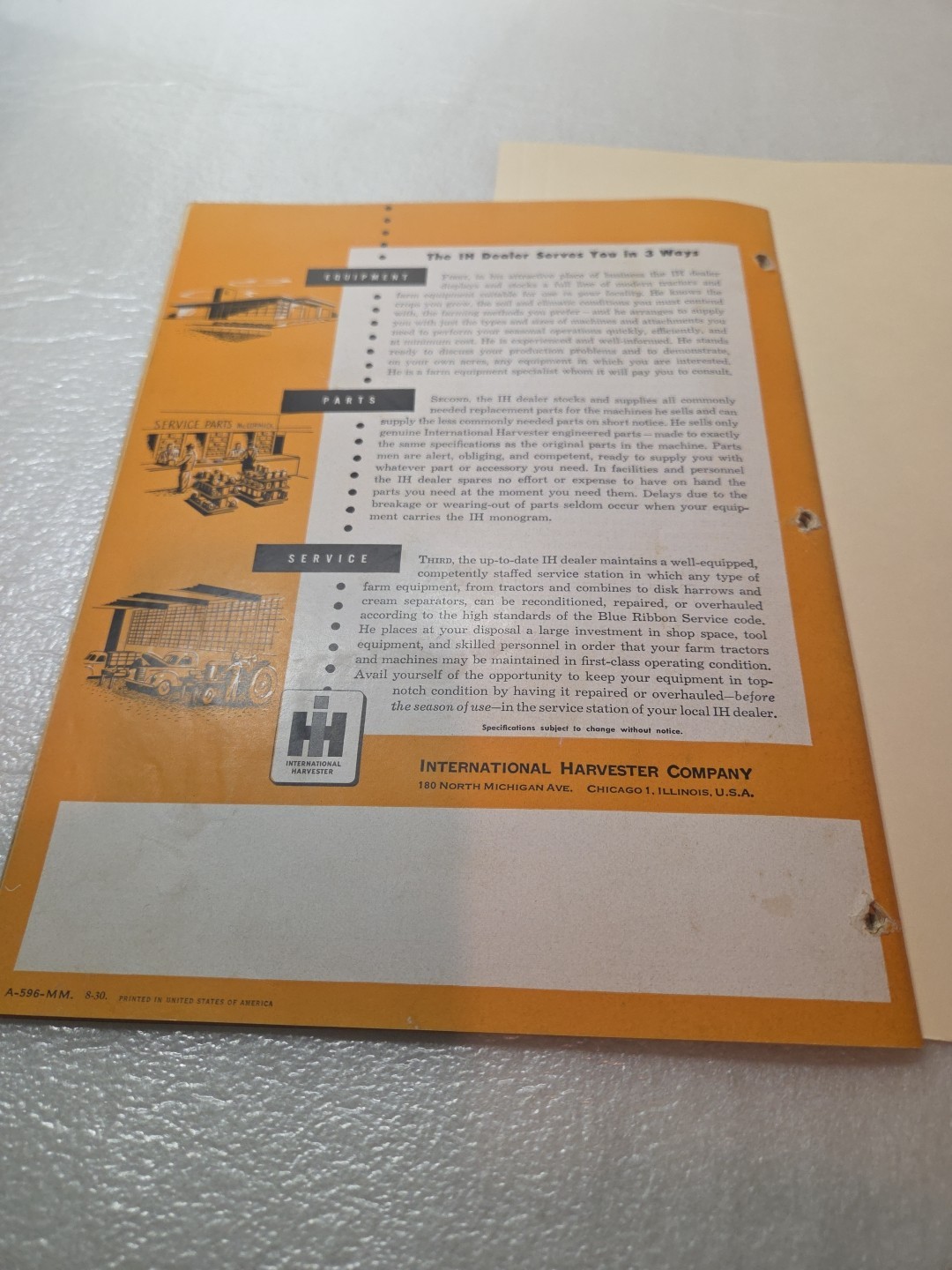 McCormich- International Harvester Hay Machines Brochure- 31 Page