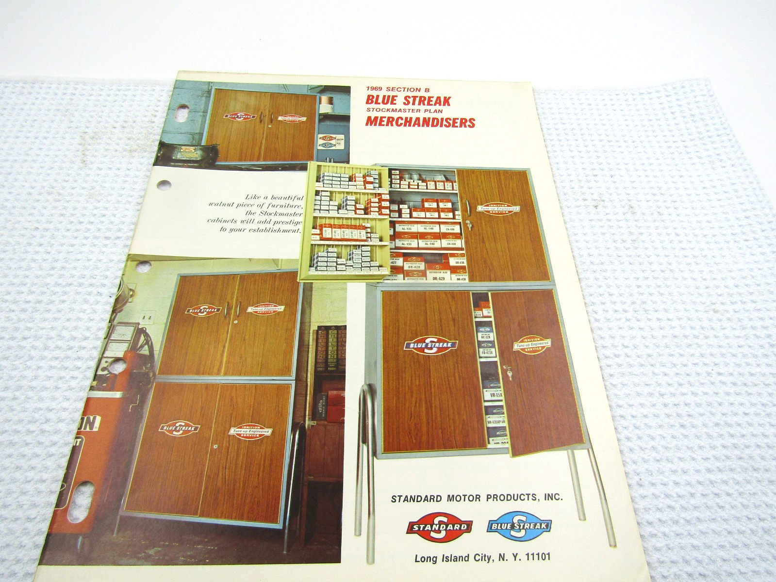 VTG 1969 Standard Blue Streak Stockmaster Plan Catalog & Dealer Bonus