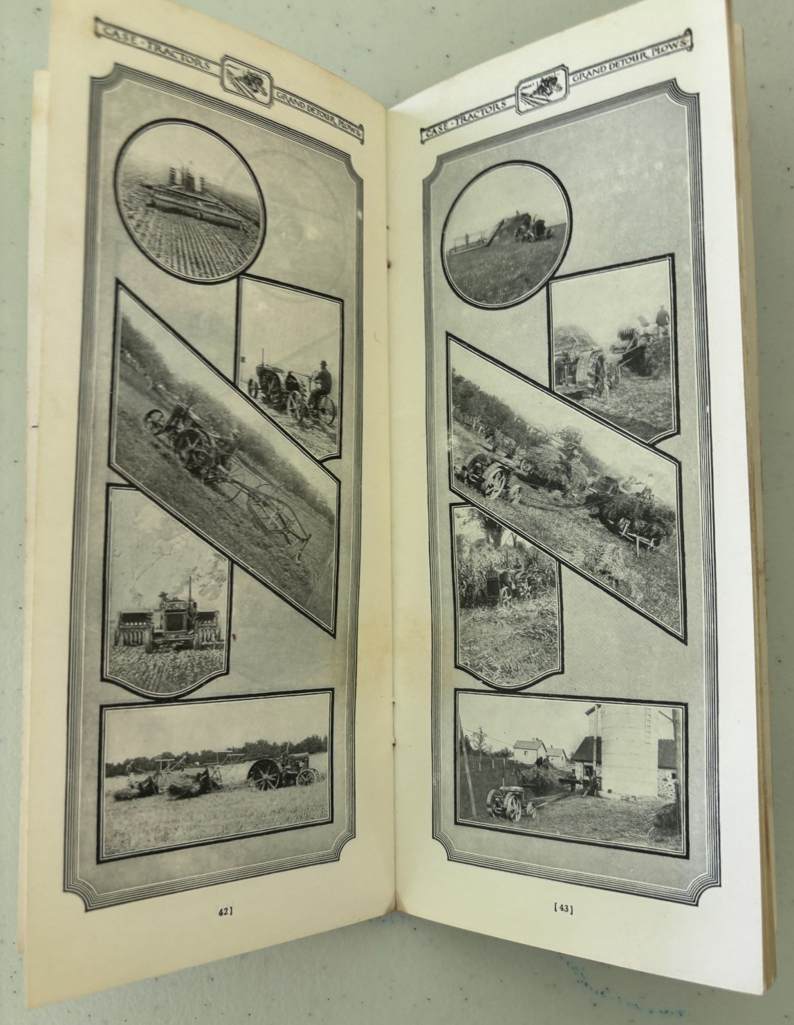 Case Kerosene Tractor & Grand Detour Plows Brochure DCPA26