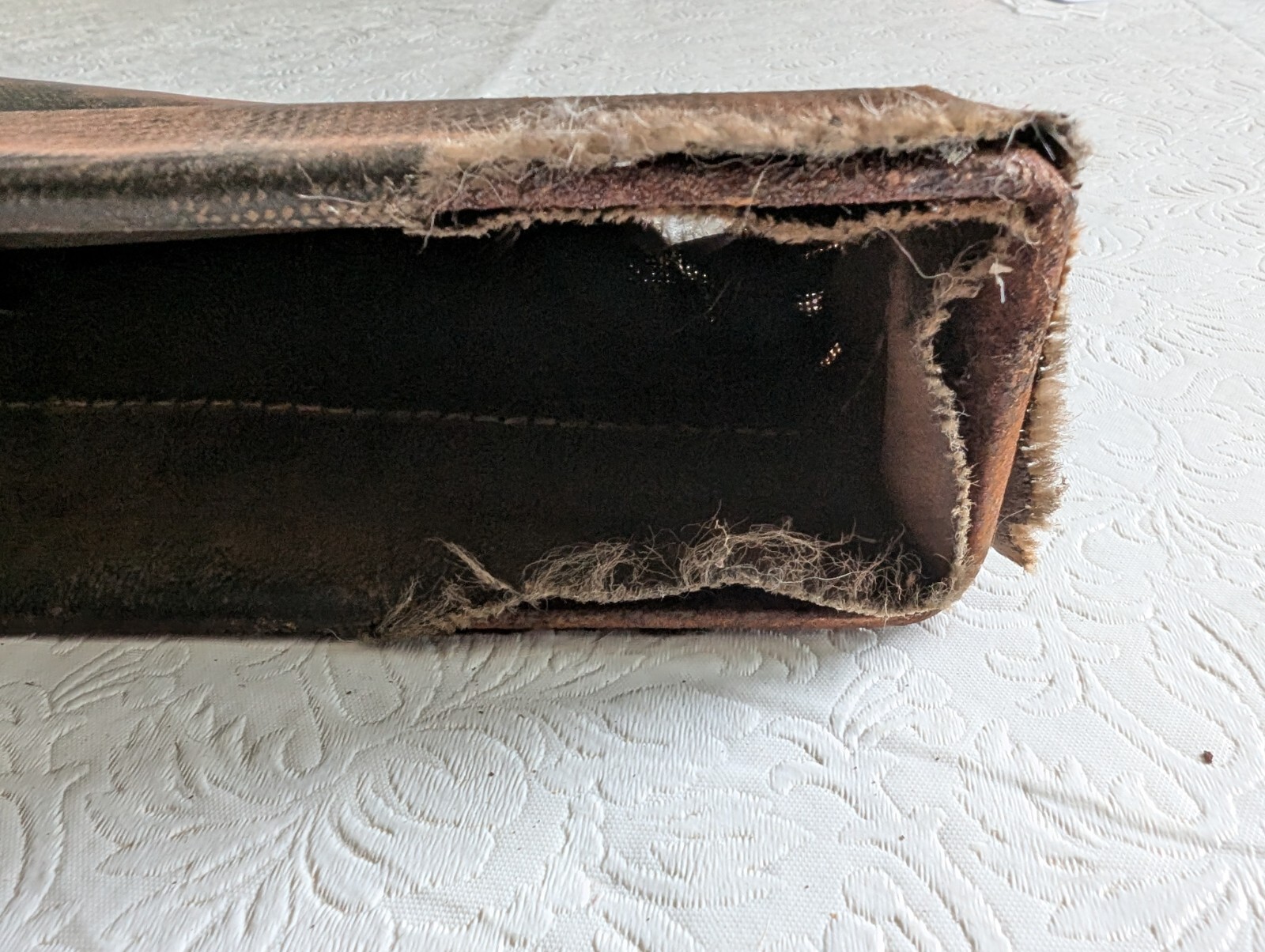 Vintage Hiniker Leather Seed Agriculture Cover