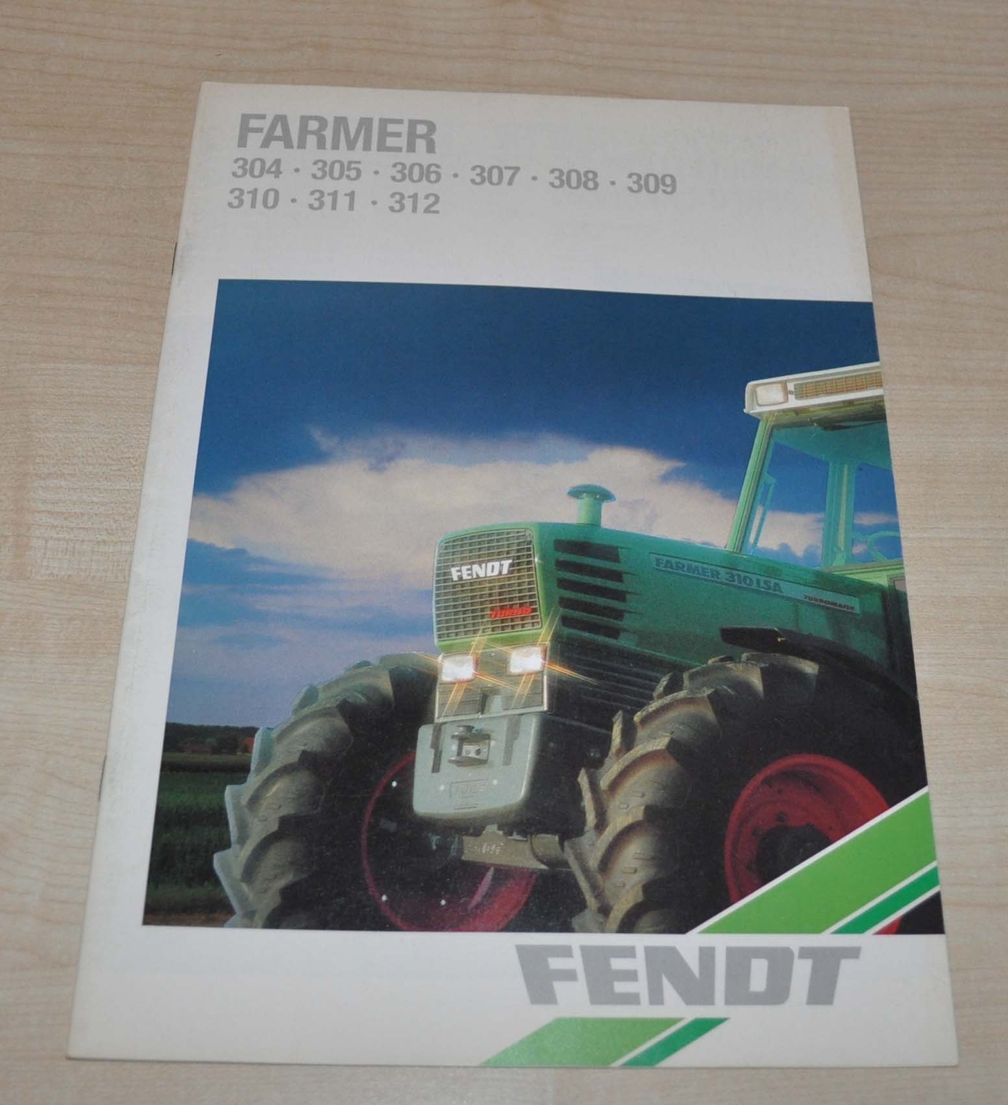Fendt Farmer 300 Series Tractor Agricultural Brochure Prospekt FR