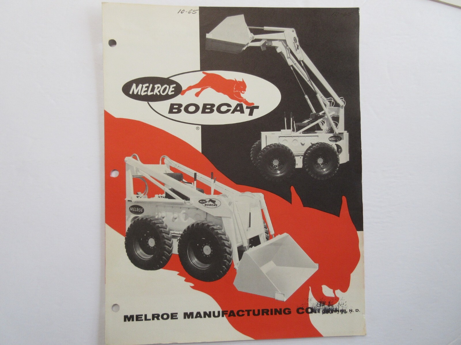 Bobcat Skid Steer Loader Brochure 4 Page