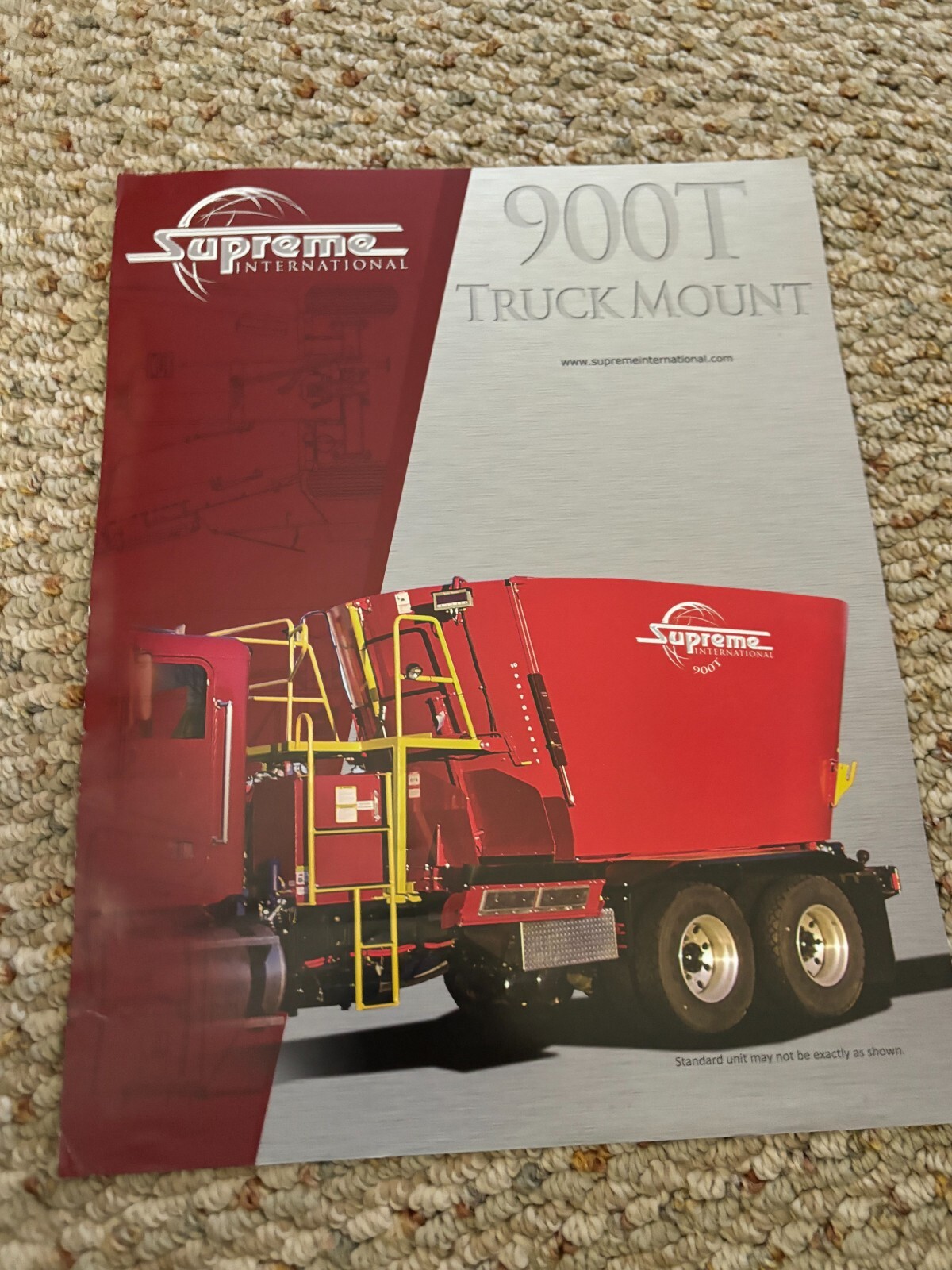 Supreme International 900T Truck Mount Feed Mixer Brochure FCCA24
