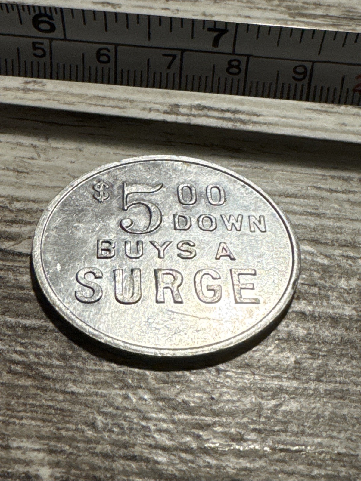 Surge Trade Token $5 Down Buys A Surge Good For One Buck On Surge Pump Or Unit
