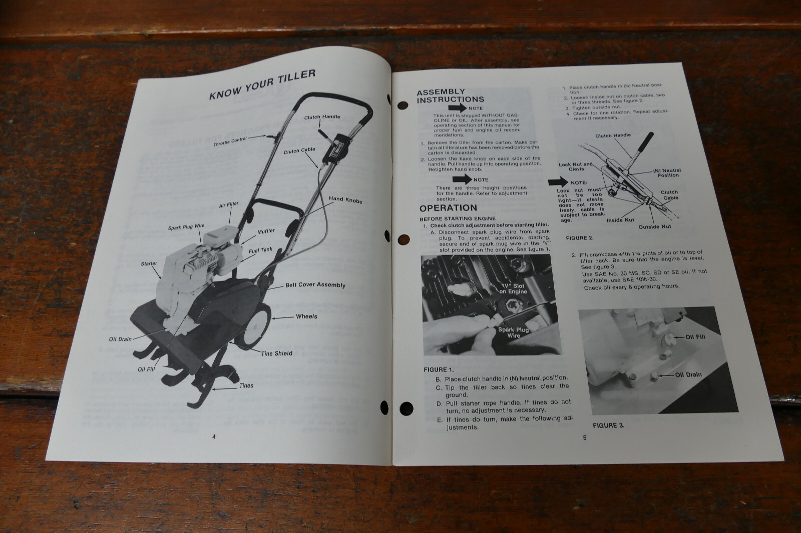 1983 Coast to Coast Owner&rsquo;s Manual Chain Drive Garden Tiller Model 213-030-054