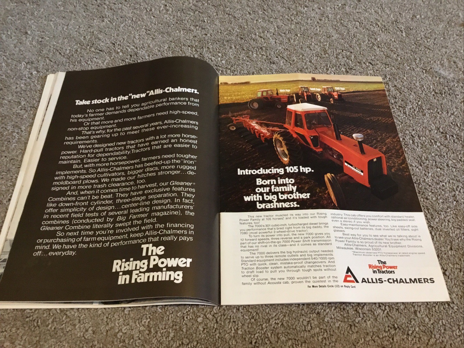 Implement & Tractor Magazine September 21 1975 Farming Agriculture Vintage Ads J