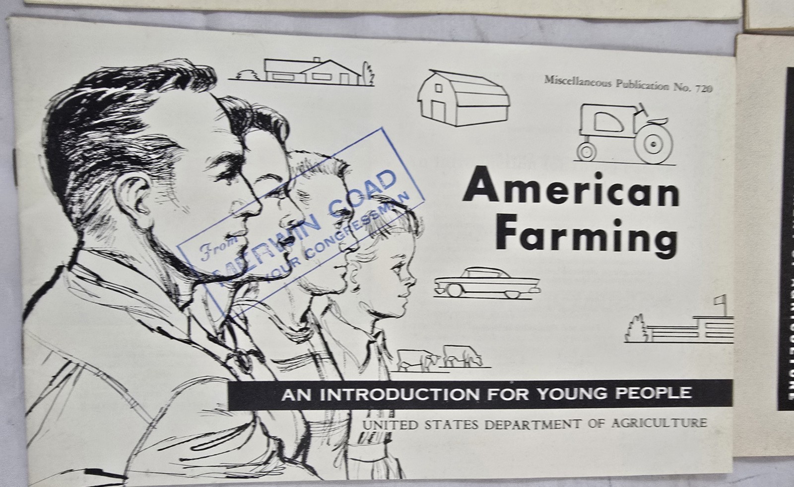 Vintage Farming Bulletin US Department Agriculture 1961 1965 Farm Brochure LOT
