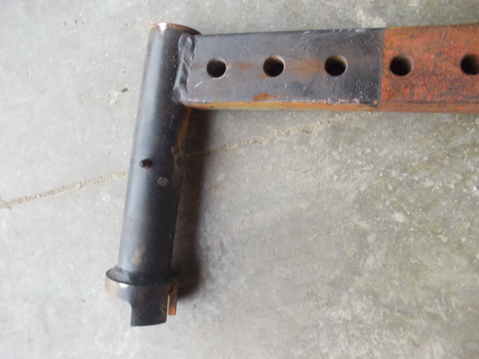 Allis Chalmers C Tractor factory Square wide front end spindle holder bracket (k