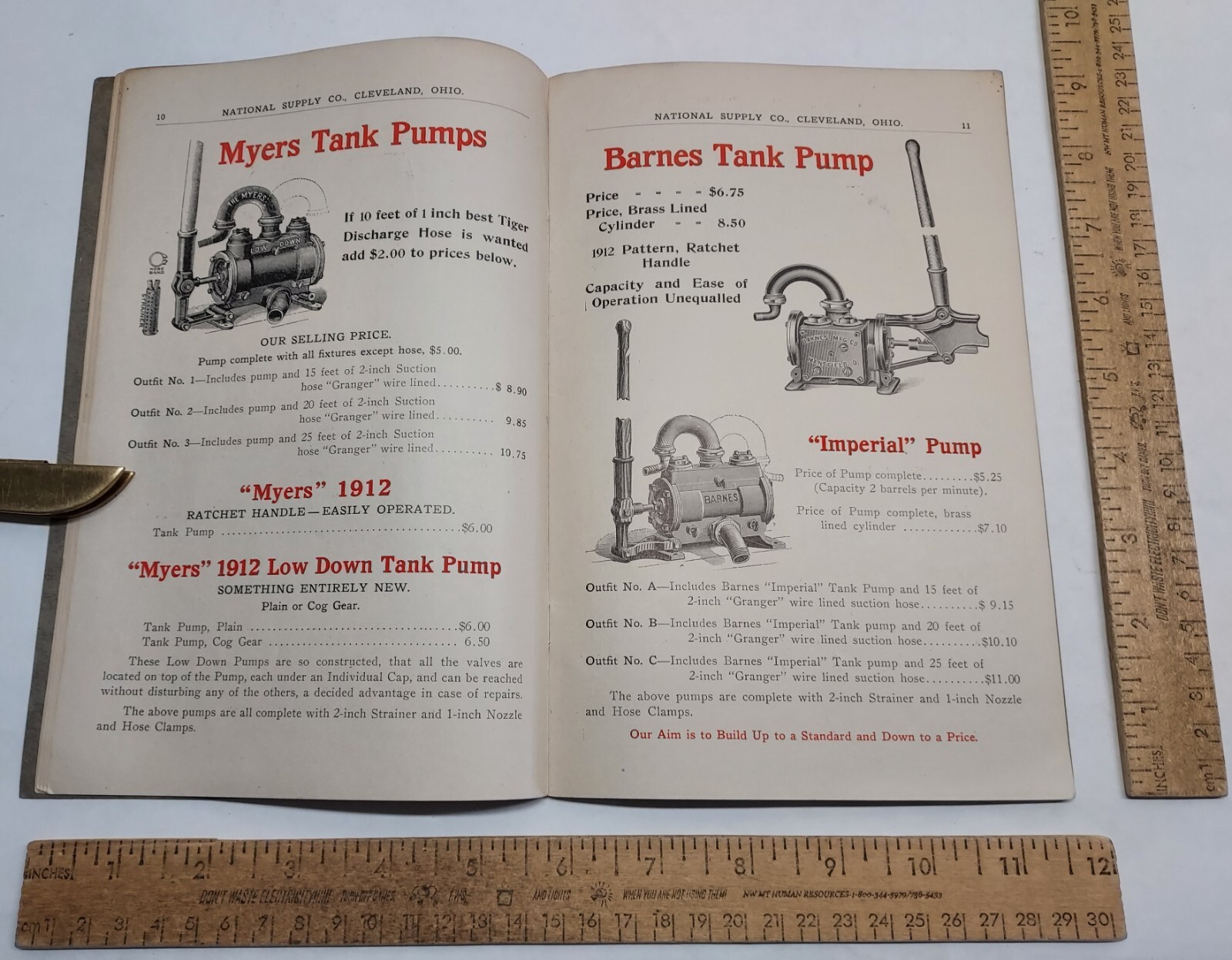 NATIONAL SUPPLY CO – Thresher and Mill Supplies – CATALOGUE No 72 -listing #7369
