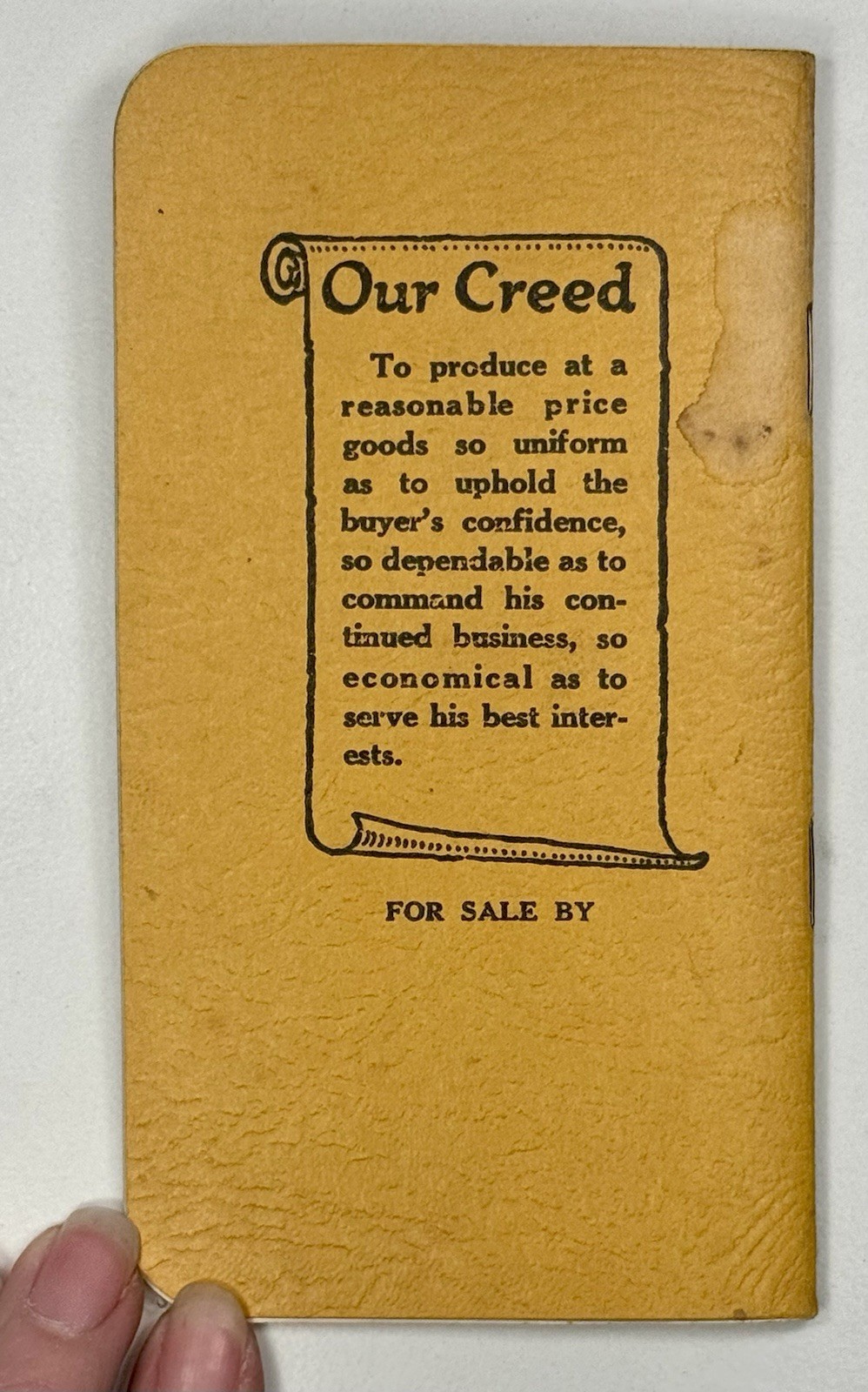 1955 Corenco Fertilizer Memo Book With Calendar Notepad Booklet Massachusetts