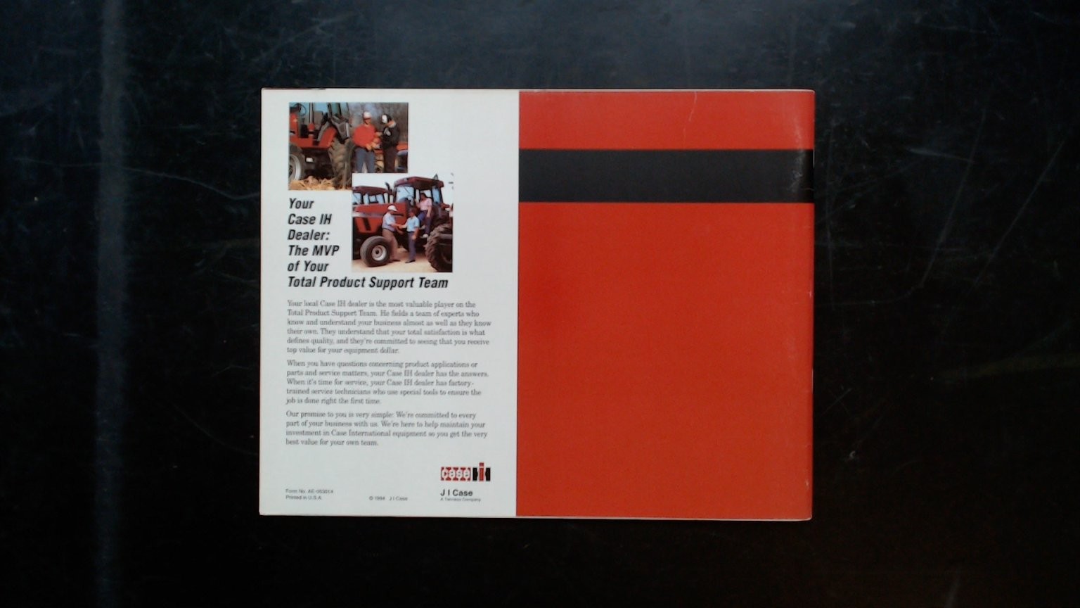 Case International 1994 Buyer&rsquo;s Guide Brochure Agriculture Tractor Catalog
