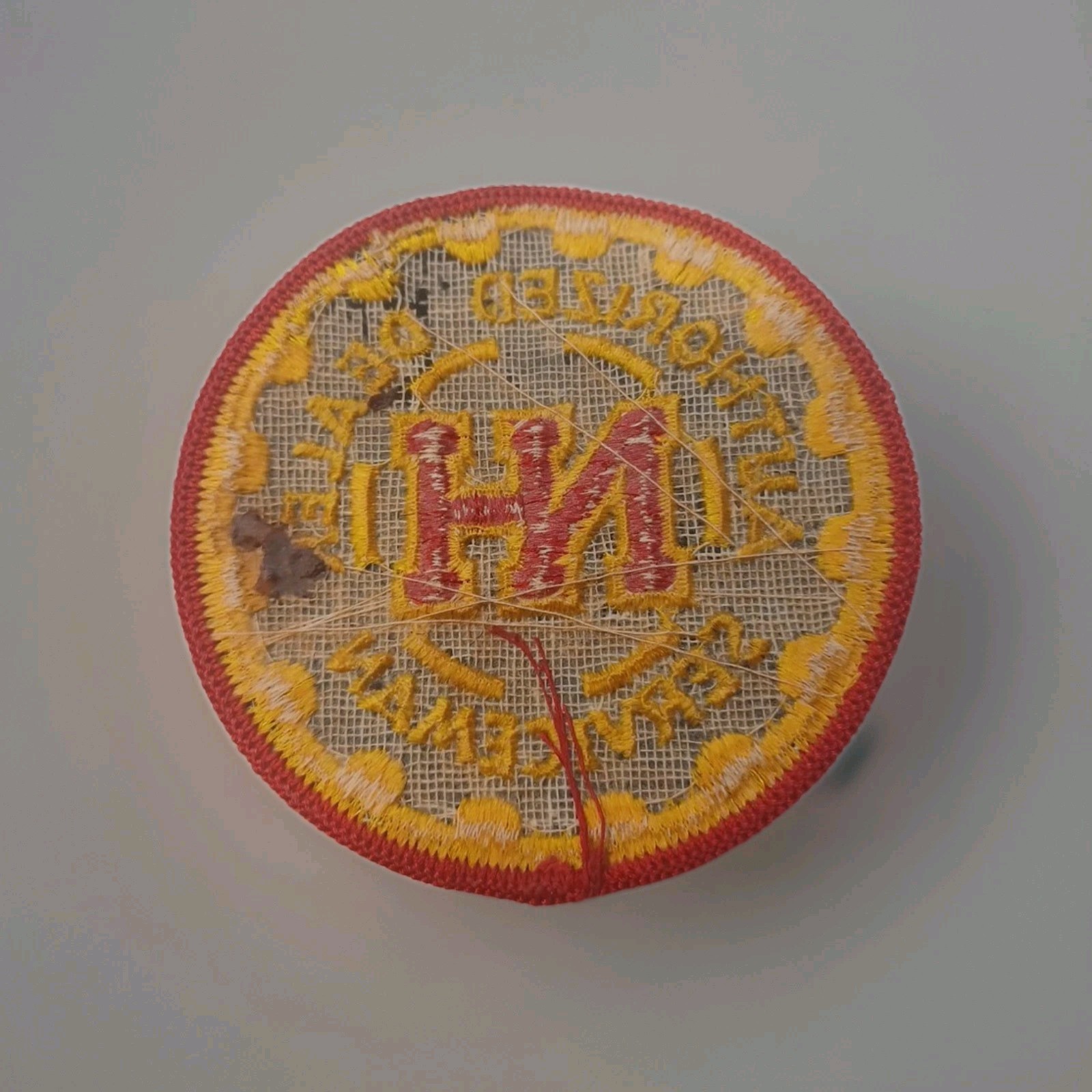RARE VINTAGE SPERRY NEW HOLLAND DEALER SERVICEMAN COVERALL PATCH UNUSED NOS OEM
