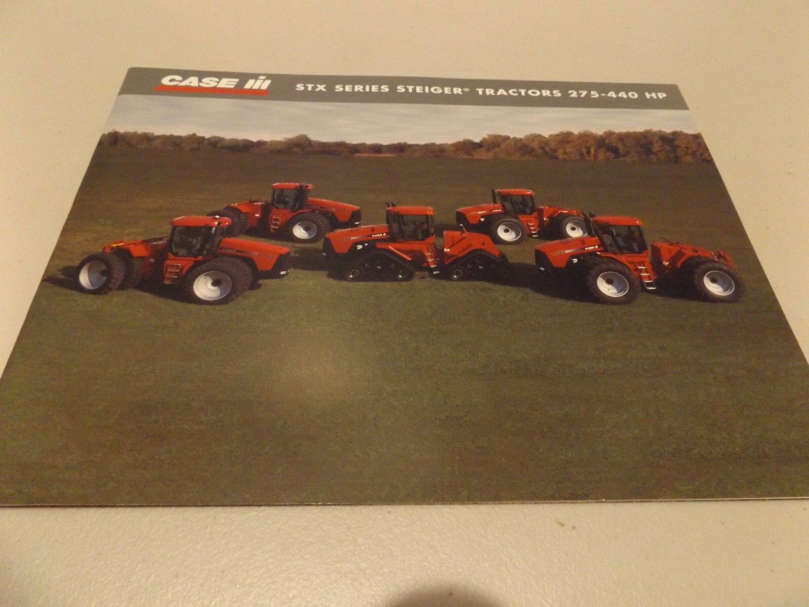 CASE-IH STX SERIES STEIGER TRACTORS 275-440 hp, # AE-388090-R1 2000