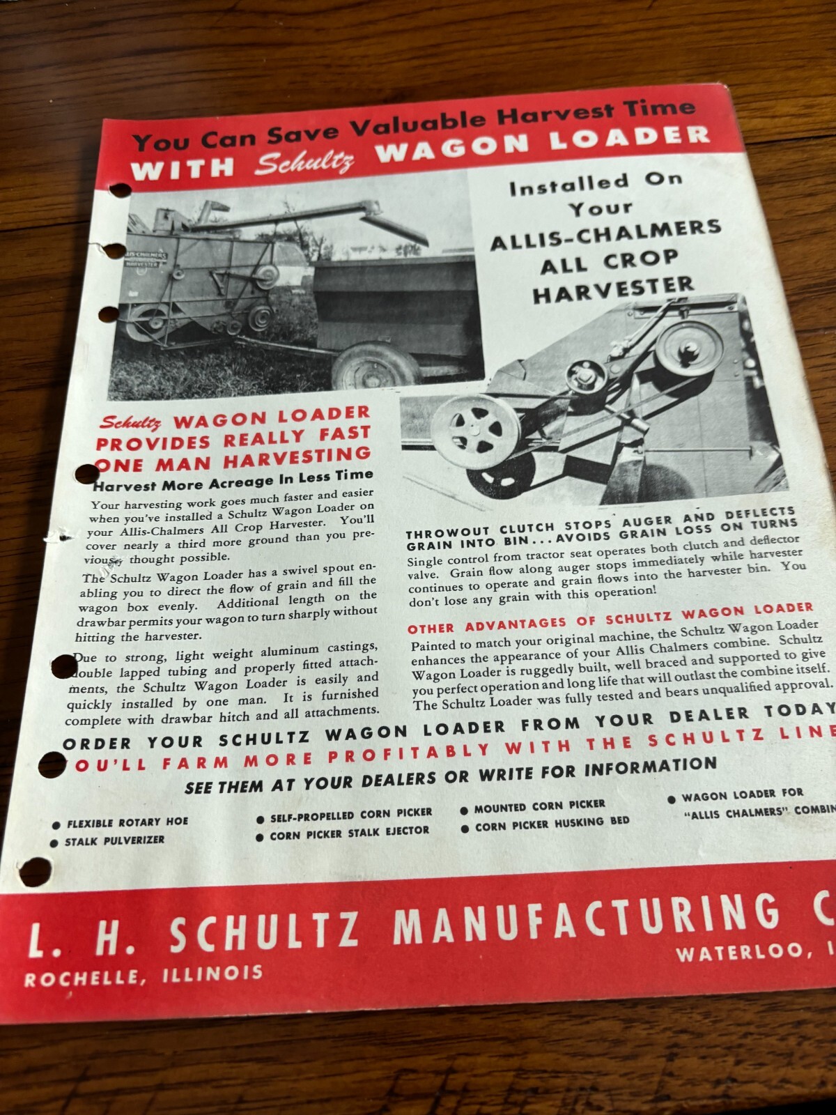 Schultz Wagon Loader Brochure FCCA