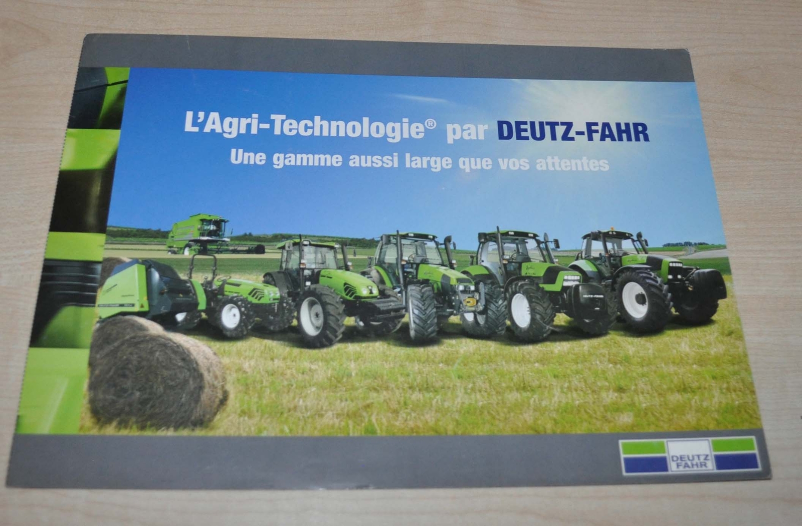 Deutz Fahr Tractor Agricultural Brochure Prospekt FR