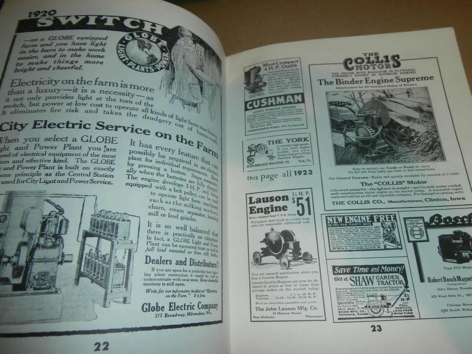 Gasoline Engines Vol 4 Book 1920 to 1930 by Alan C King