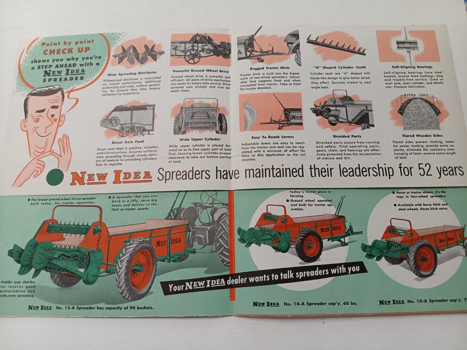 NEW IDEA « Two Big Steps toward Easier, More Profitable Farming » Mailer Ad