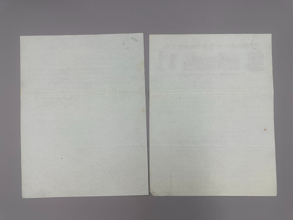 1912 SHARPLES CREAM SEPARATOR Farm Advertising Antique Illustrated Letter