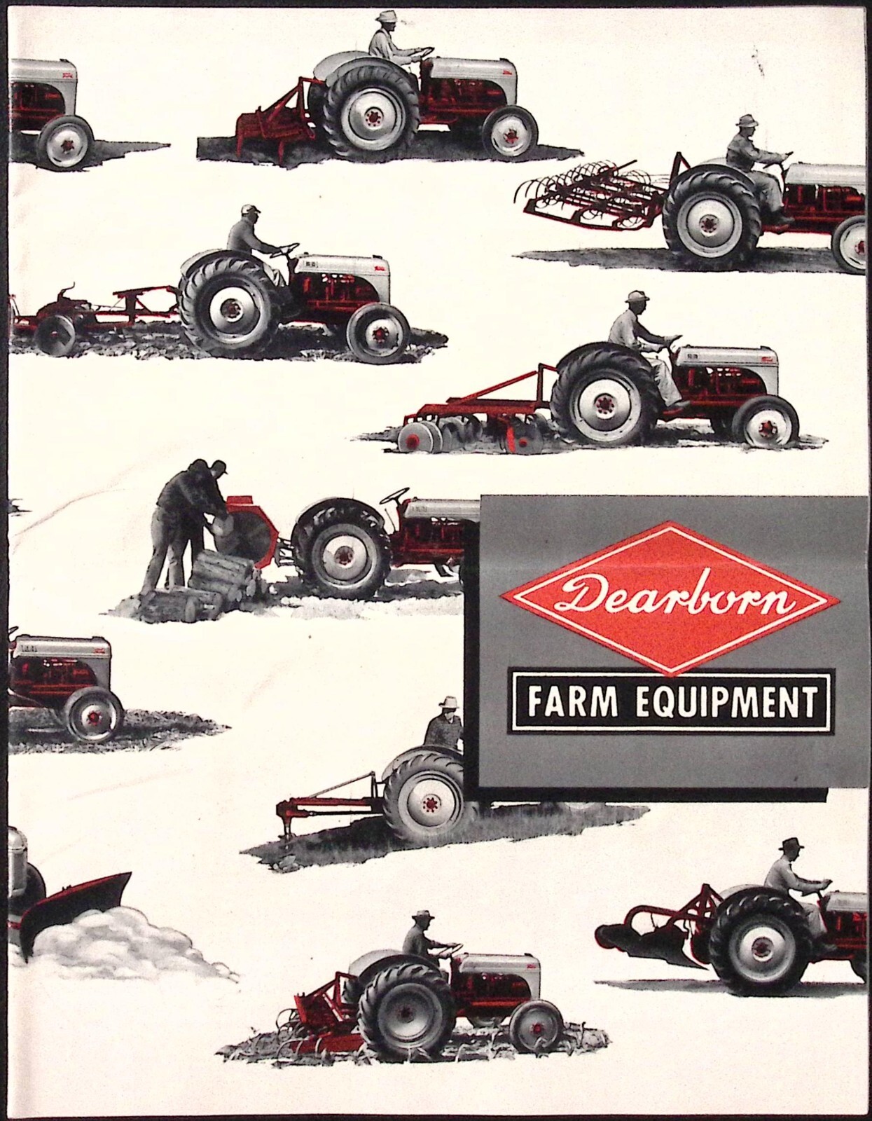 1948 Dearborn Farm Equipment for Ford Tractors Dealer Brochure