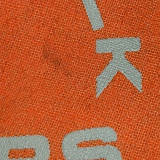 Eastern Milk Producers YC Neon Orange snapback cap Hat Dairy Advertising Vintage
