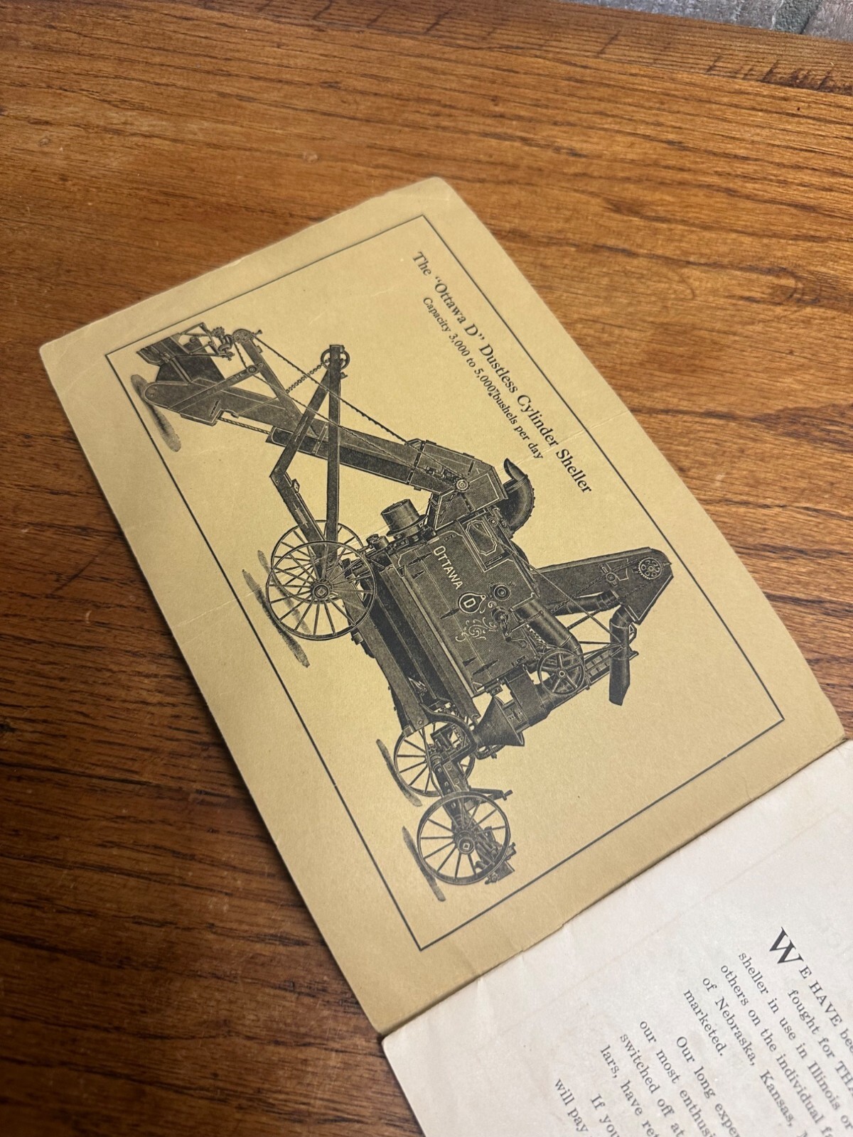 1910&rsquo;s Ottawa Corn Shellers Catalog King & Hamilton Company Ottawa Illinois