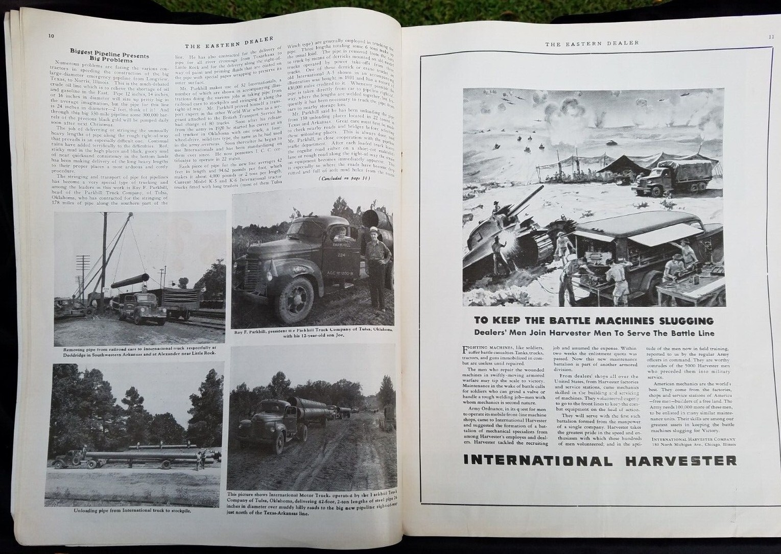 October 1942 Eastern Dealer Farm Implements Vehicle Merchants Wartime Rationing