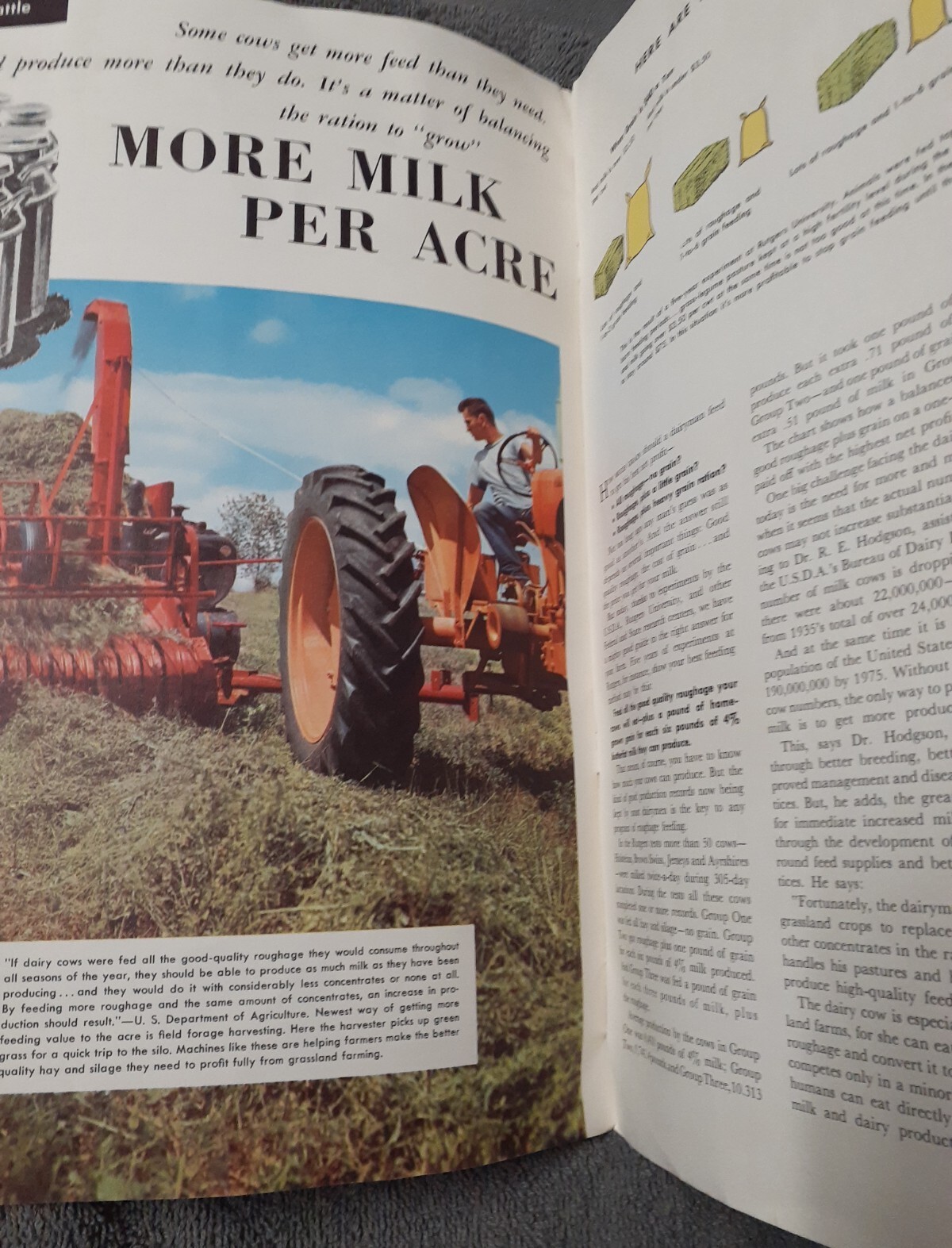 New Holland Handbooks – Indoor Pasture and Feeding Grass Dated 1952