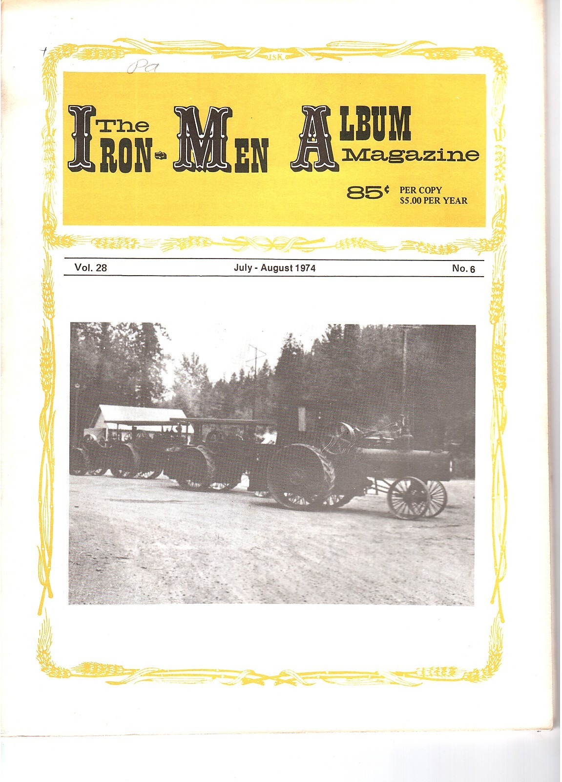 1974 Iron Men Album Steam Traction Show reports, Tozer Steam Engine, Stanley